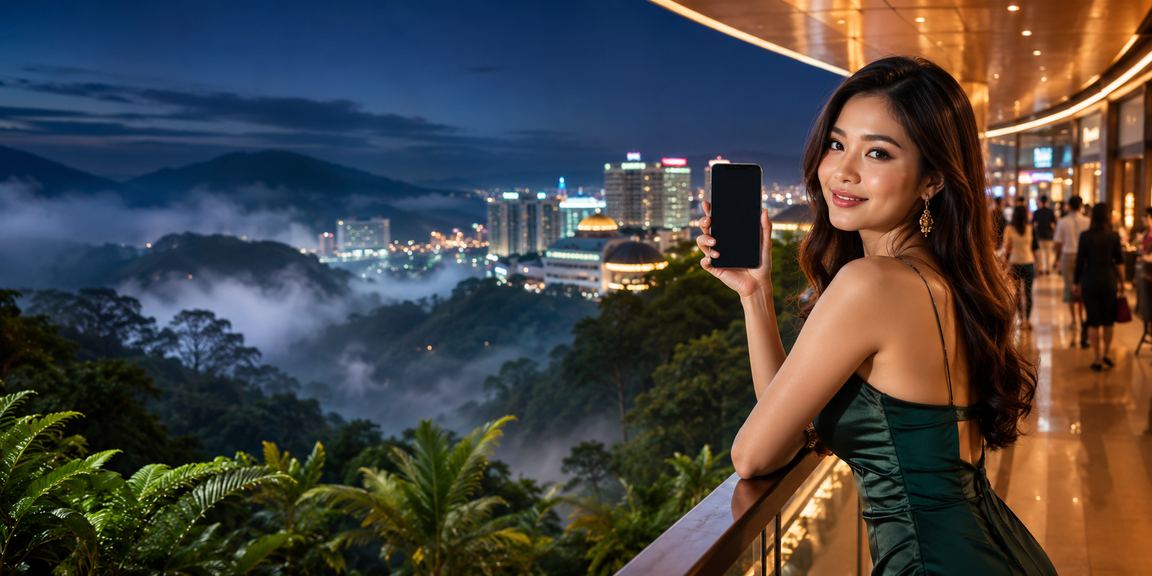 Malay-style teen patti game at Genting Highlands as a depiction of entertainment on the 1cinta platform